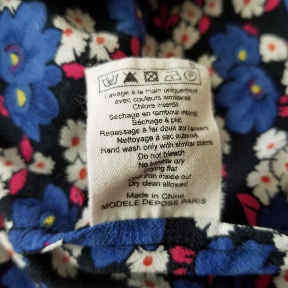 IDANO Loukoum Mini Floral Dress Size 6 - Picture 10 of 14